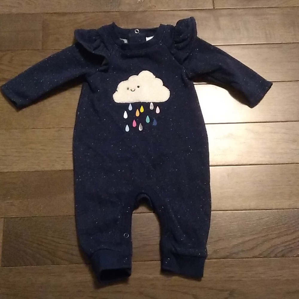 Long-sleeved Cat and Jack one-piece